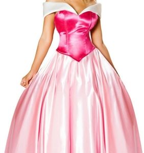 Beautiful Princess Aurora Costume Disney Dress